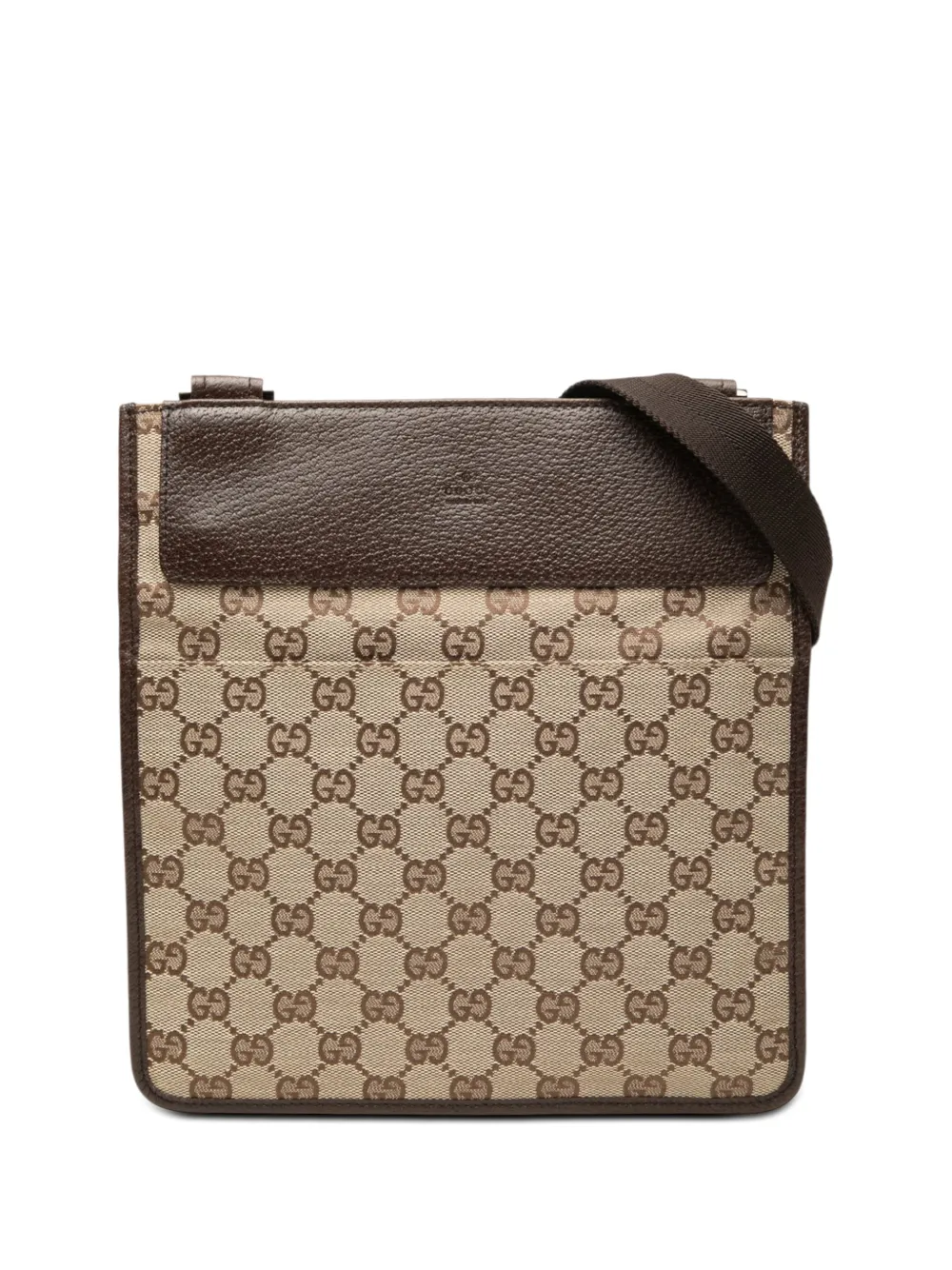 Gucci Pre-Owned 2000-2015 GG Canvas crossbody bag - Toni neutri