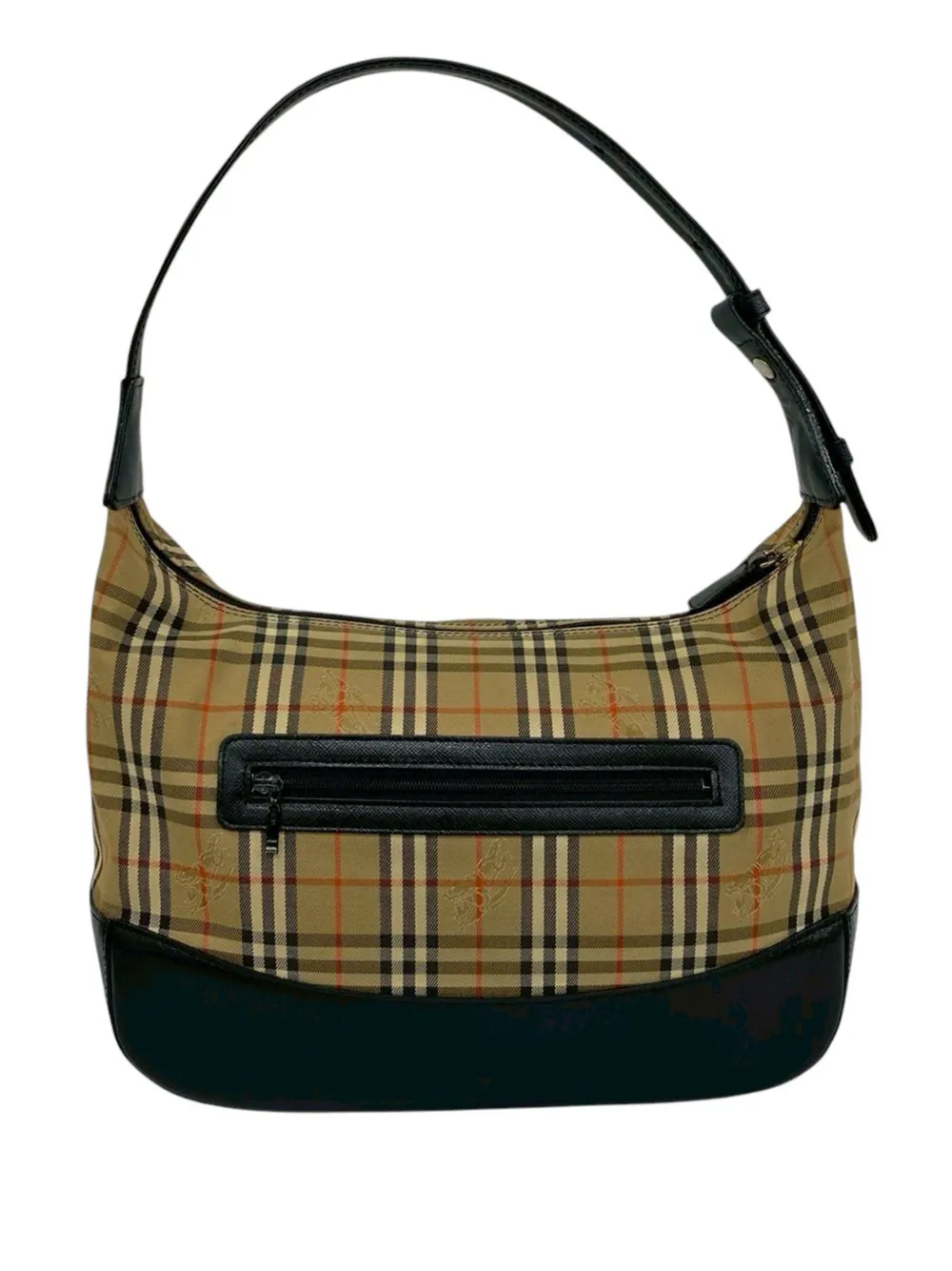 Burberry Pre-Owned 2000-2010 Haymarket Check Canvas shoulder bag - Toni neutri