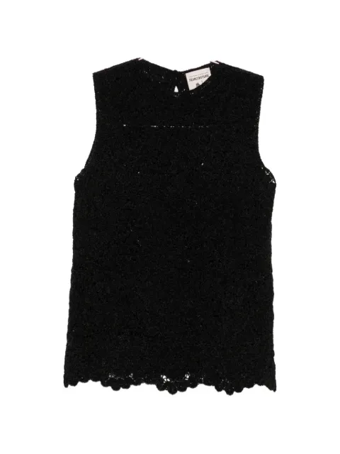 Semicouture round-neck vest