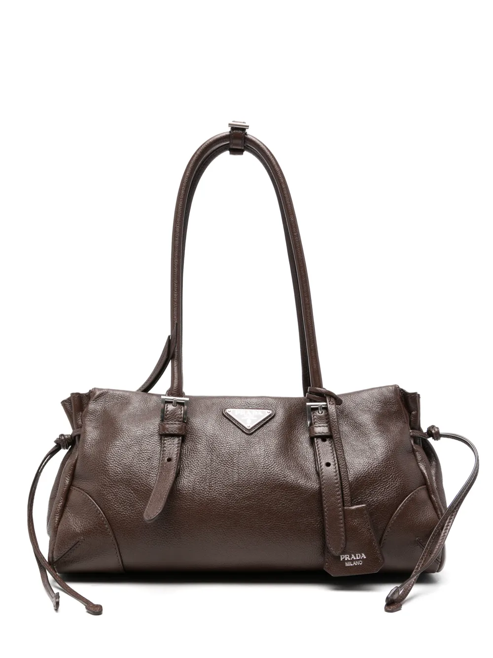 Prada medium Karin shoulder bag - Marrone
