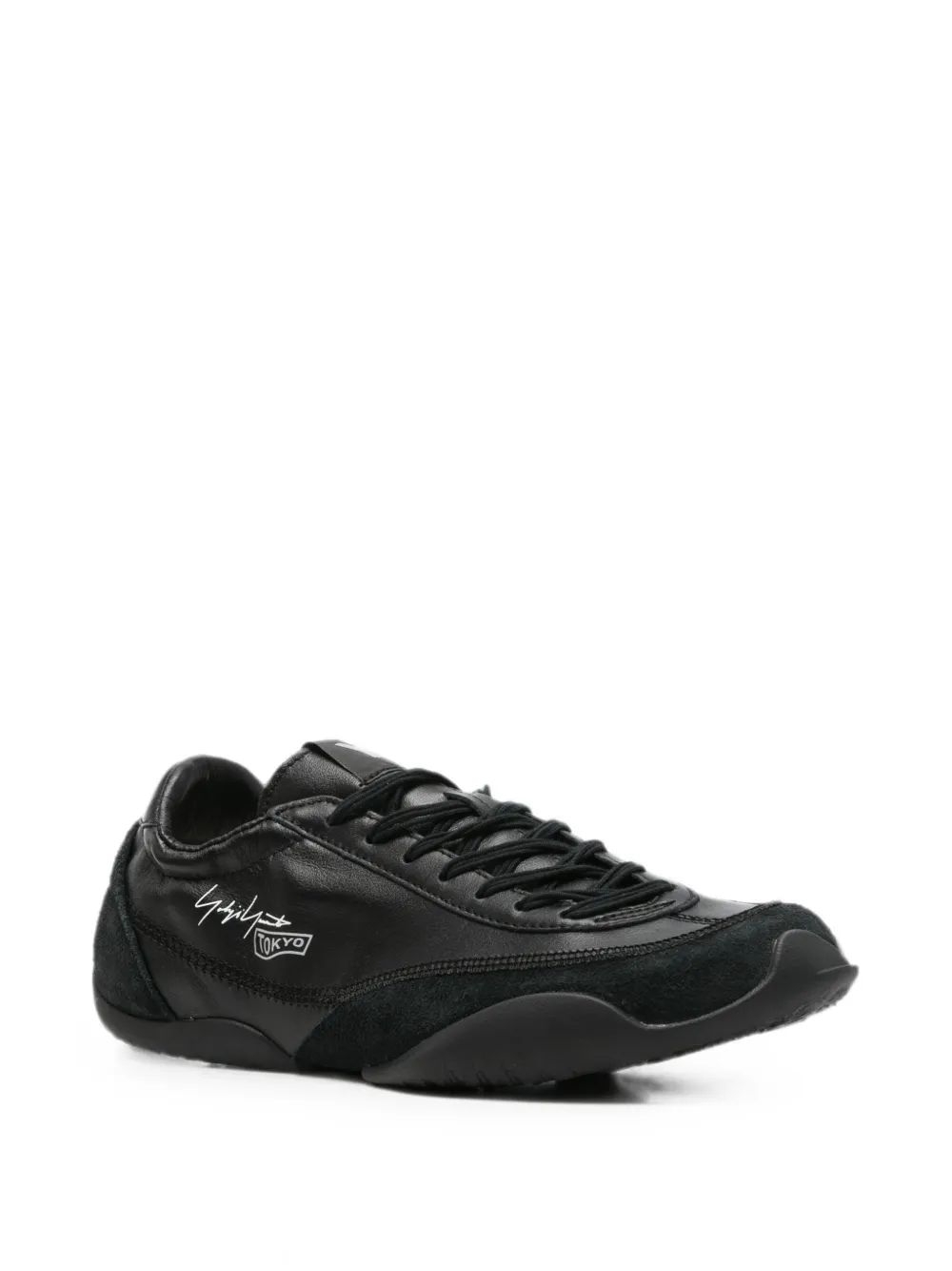 Y-3 Tokyo Warped sneakers met vlakken en logoprint Zwart