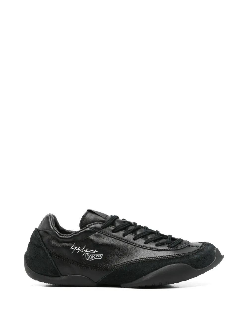 Y-3 Tokyo Warped sneakers met vlakken en logoprint Zwart