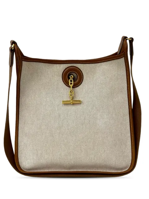 Hermès Pre-Owned 1990-2010 Toile H and Barenia Vespa PM crossbody bag
