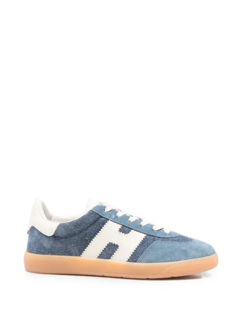 Hogan logo-patch panelled sneakers