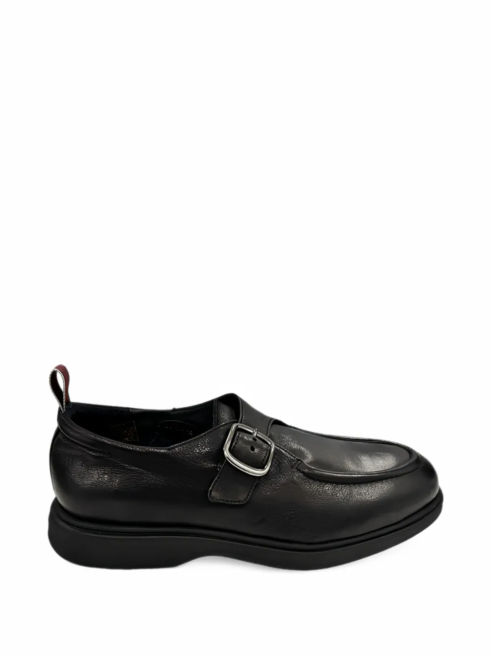sturlini firenze Bufalo SC buckle-fastening leather loafers - Nero