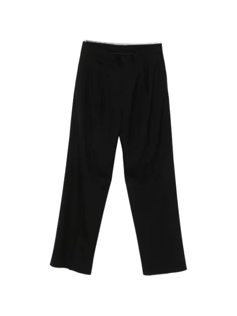 Lardini pleated wide-leg trousers