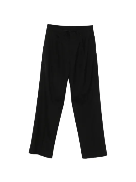 Lardini pleated wide-leg trousers