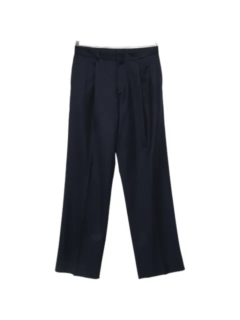 Lardini pleated wide-leg trousers