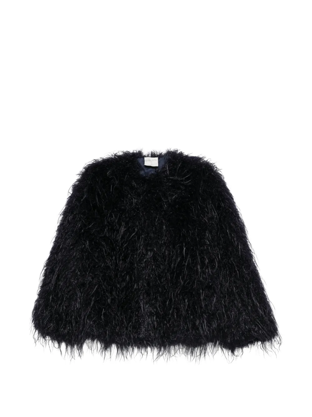 Forte Forte feather-embellished jacket - Blu