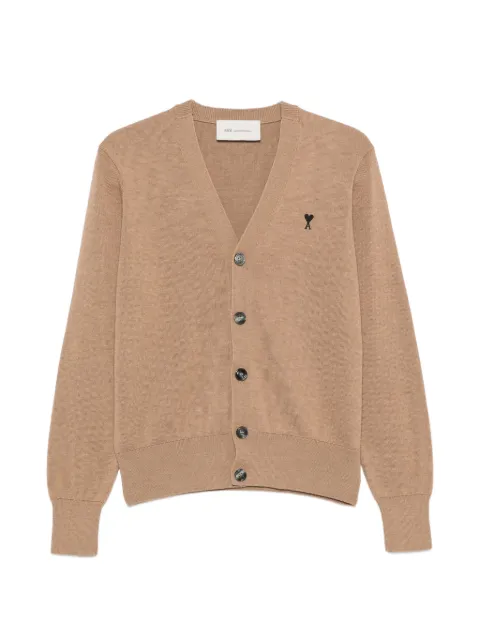 AMI Paris Ami de Coeur V-neck cardigan