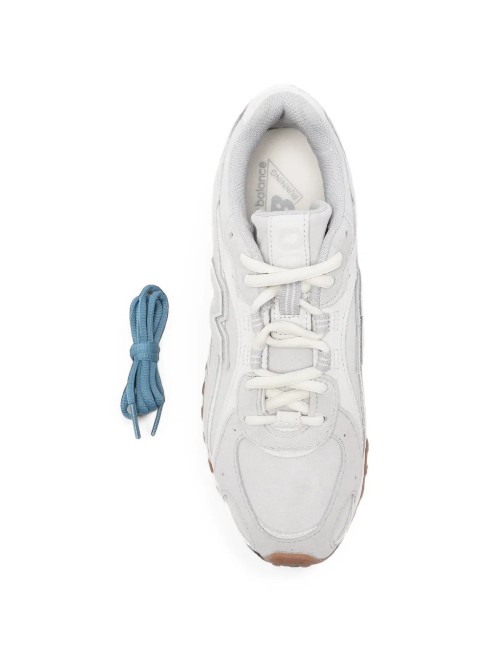 New Balance 204L suede logo-patch sneakers Grijs