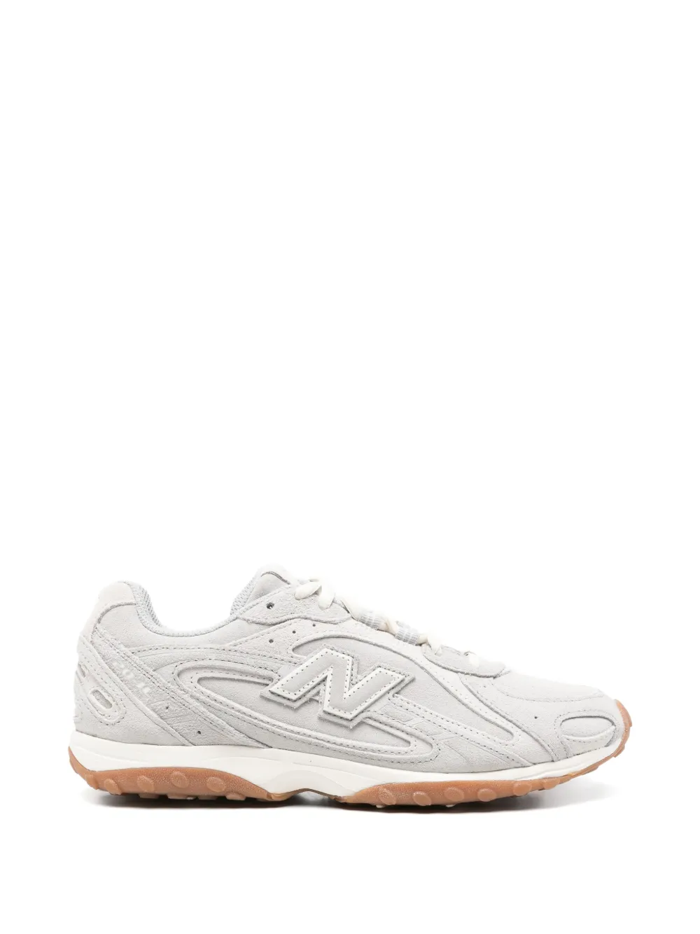 New Balance 204L suede logo-patch sneakers Grijs