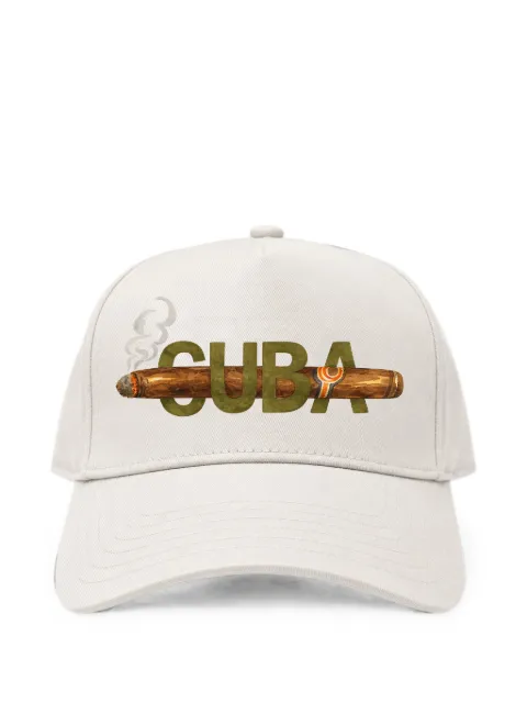 Melt graphic-print baseball cap