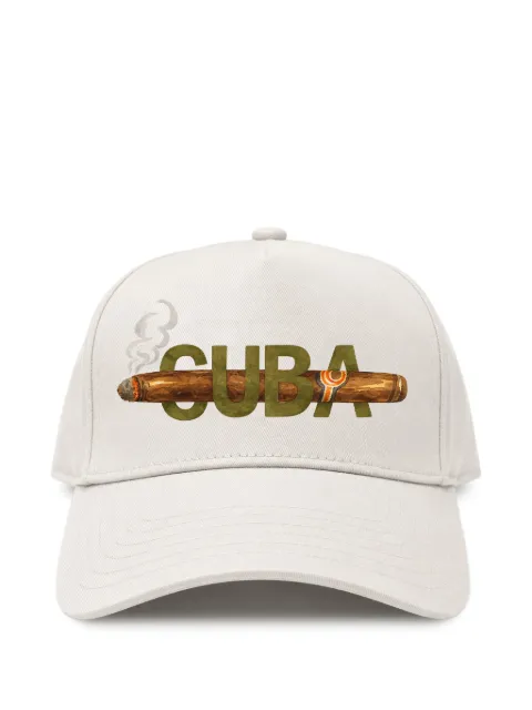 Melt graphic-print baseball cap