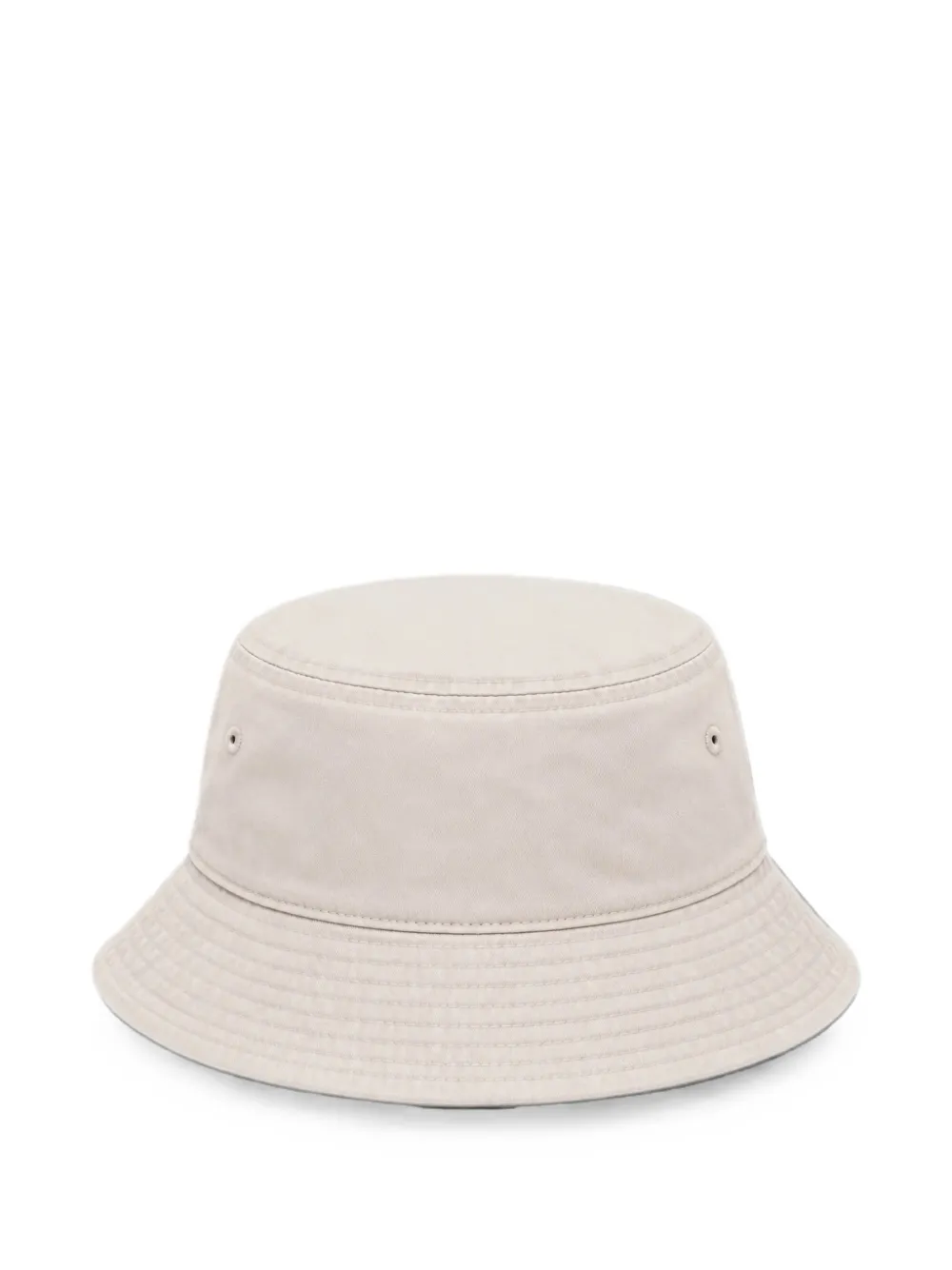 Melt graphic-print bucket hat Beige