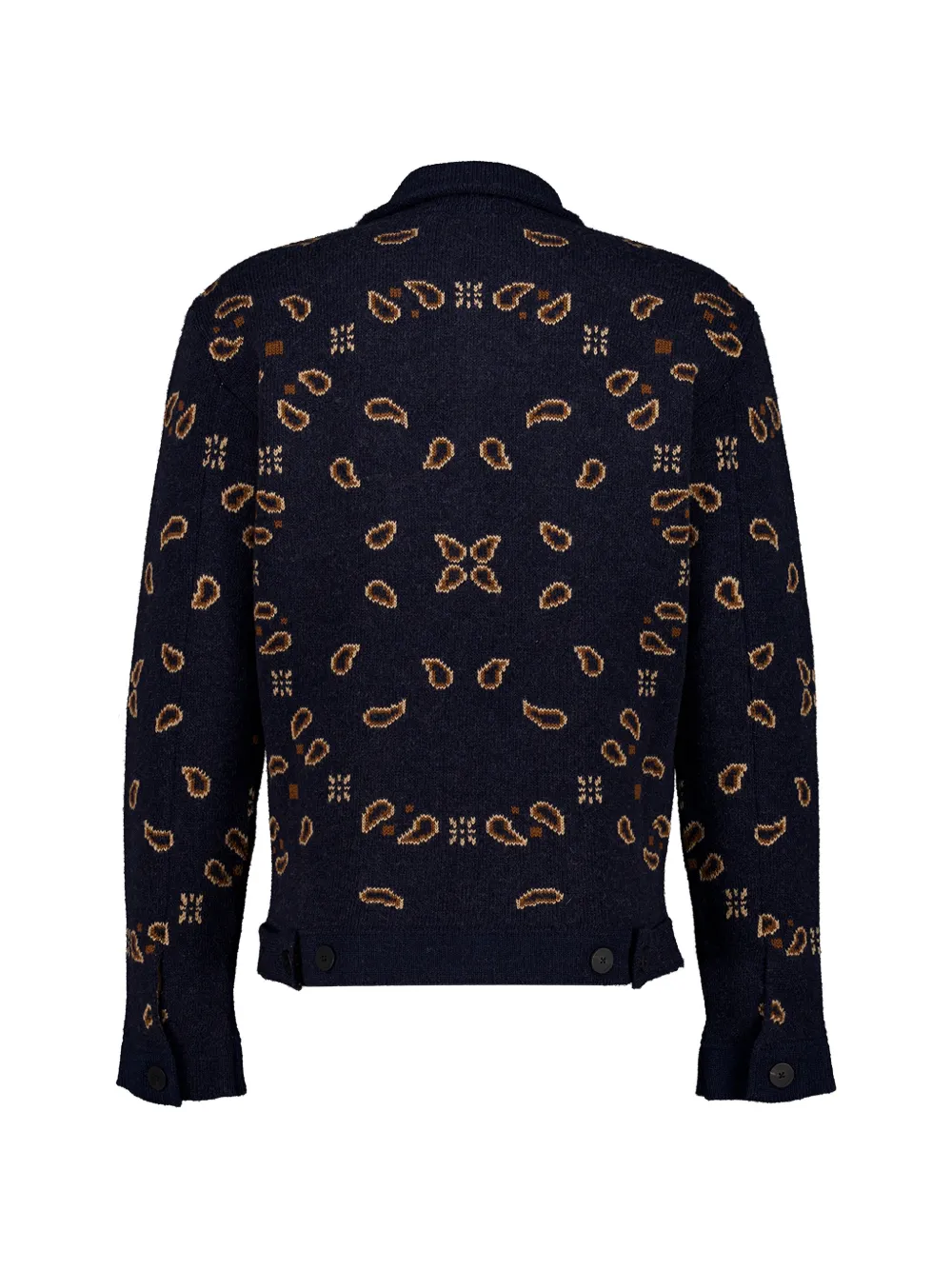 Alanui Jack met bandana jacquard Blauw