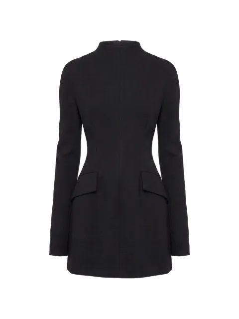 Sportmax vestido corto manga larga