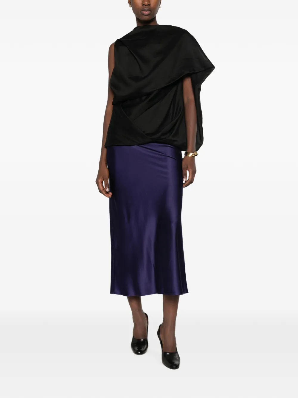 BOMPARD Mini-rok met ritssluiting Paars