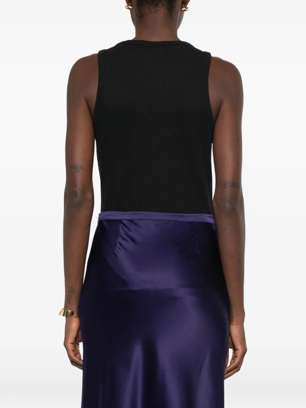 BOMPARD Mini-rok met ritssluiting Paars