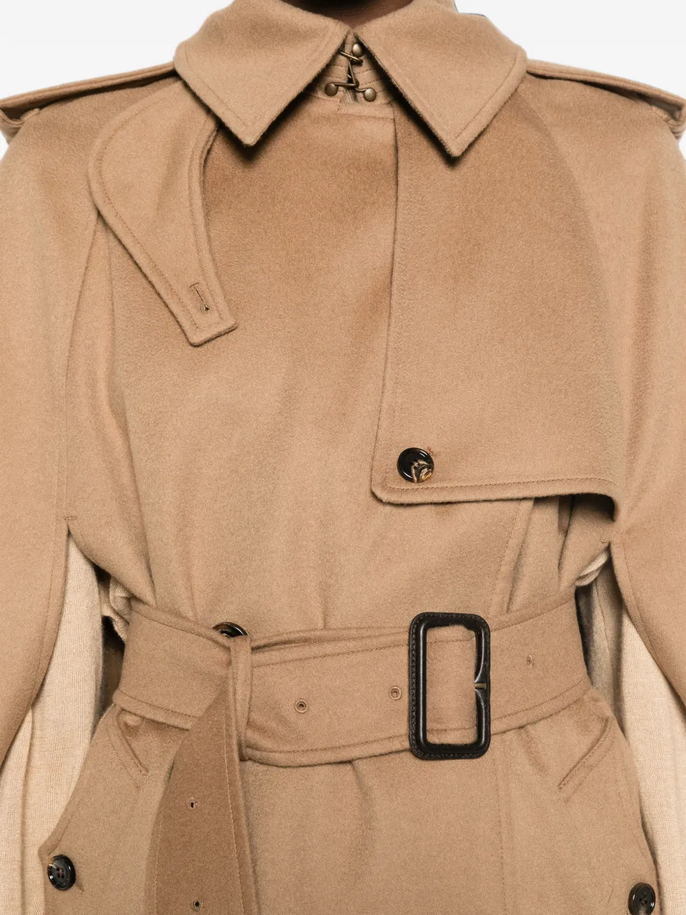 Burberry Cape met ceintuur Beige