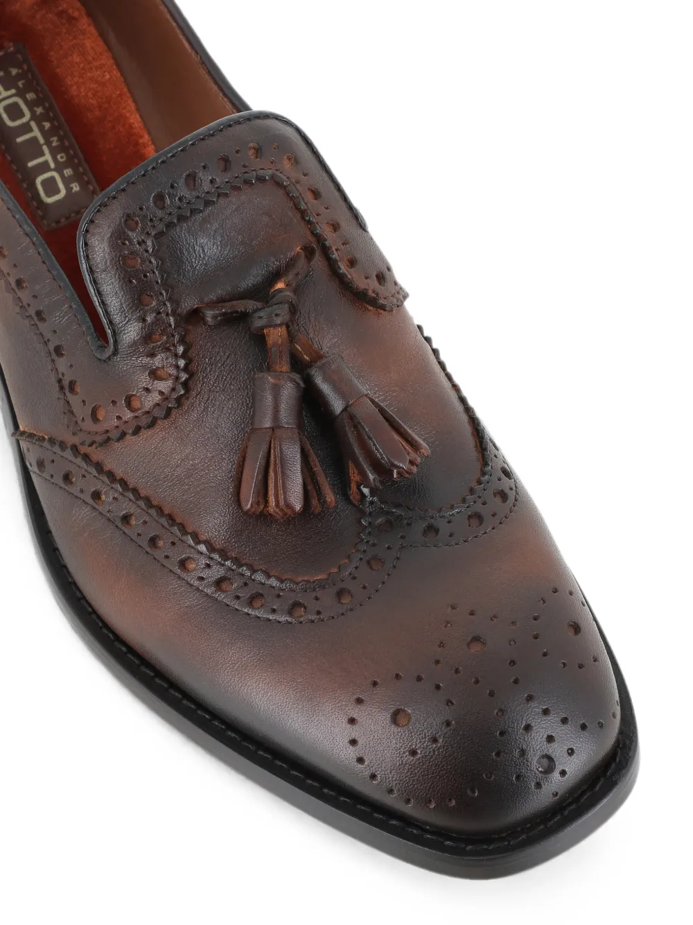 Alexander Hotto tassel brogue loafers Bruin