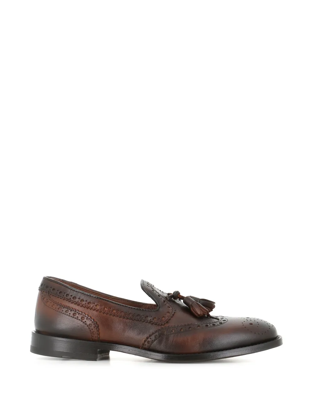 Alexander Hotto tassel brogue loafers - Braun