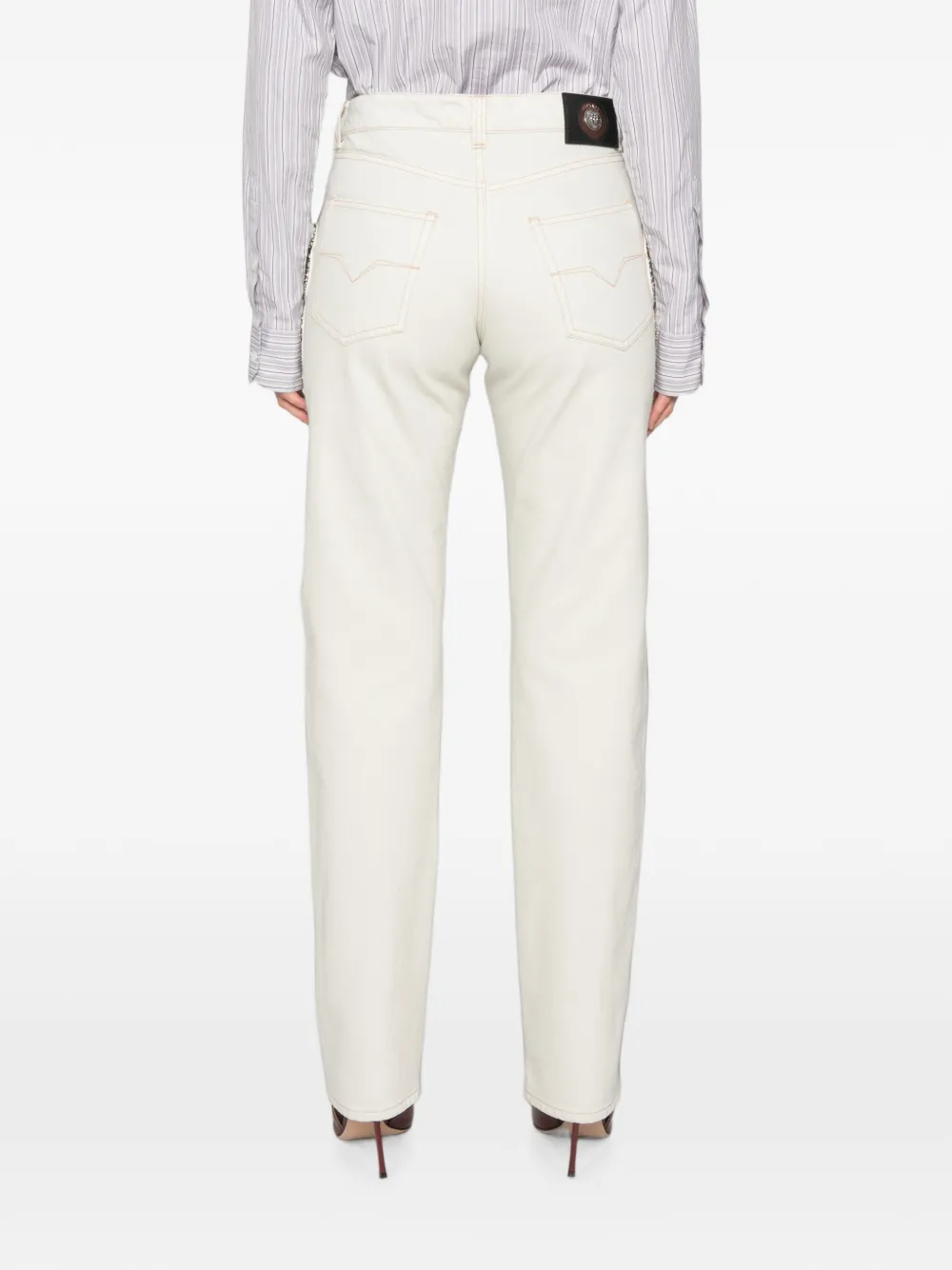Versace Jeans met Medusa-patch Blauw