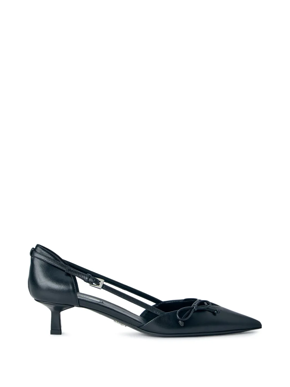 Prada bow-detail slingback pumps - Nero