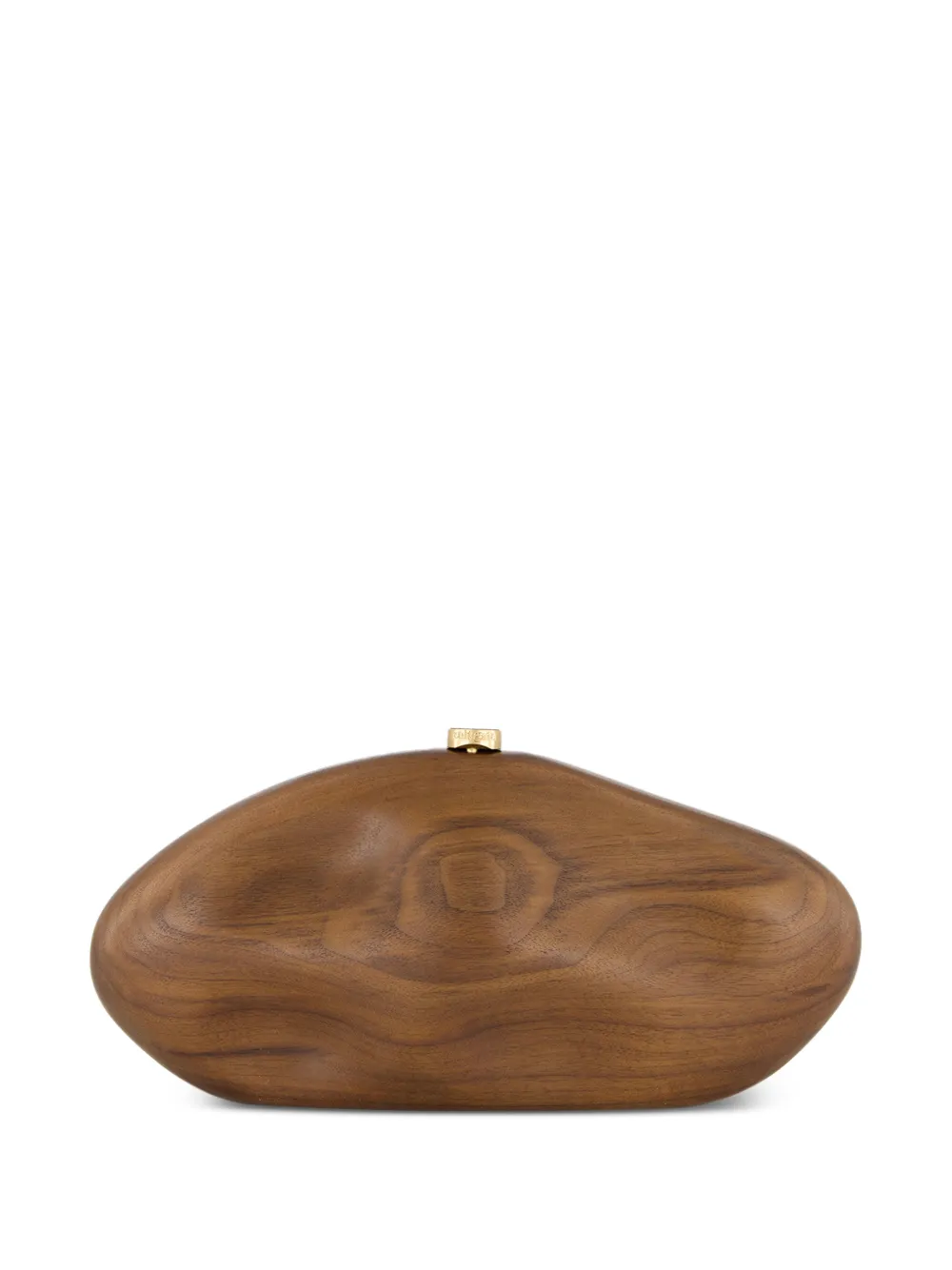 Cult Gaia The Caldera Clutch In Brown