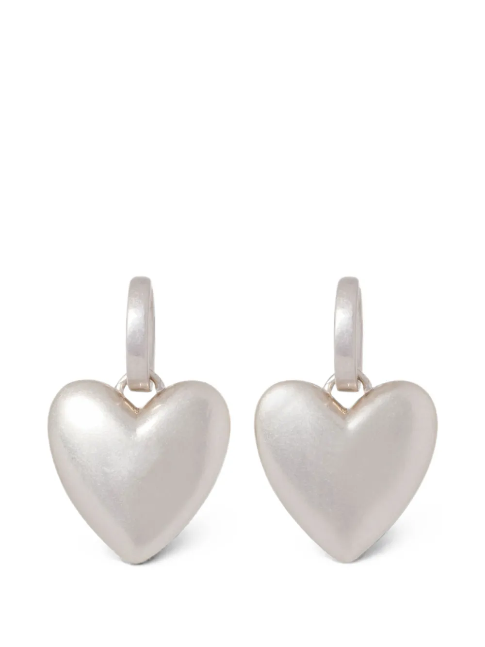 Roxanne Assoulin Token Heart drop-design earrings - Silber
