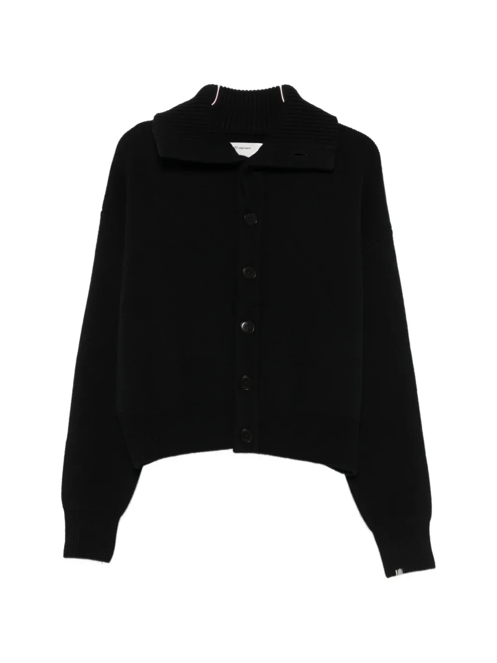extreme cashmere Clement button-up cardigan - Nero