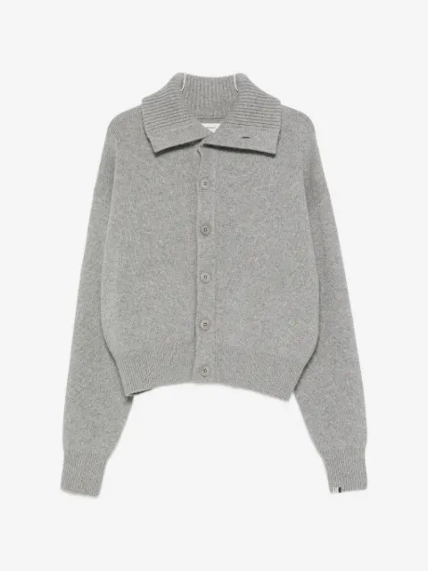 extreme cashmere Clement spread-collar cardigan