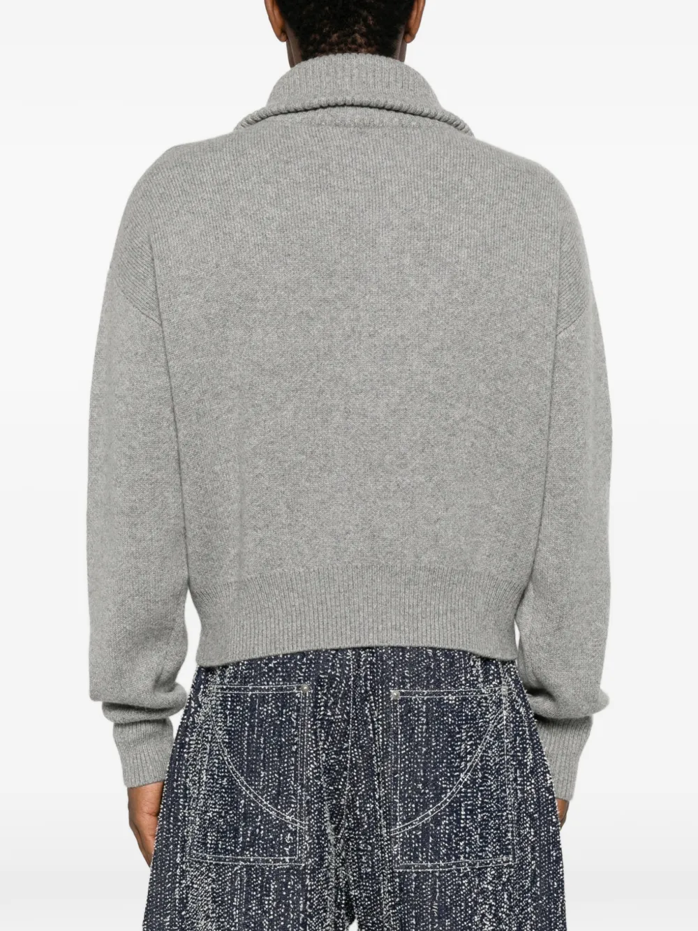 extreme cashmere Clement vest met knopen Grijs