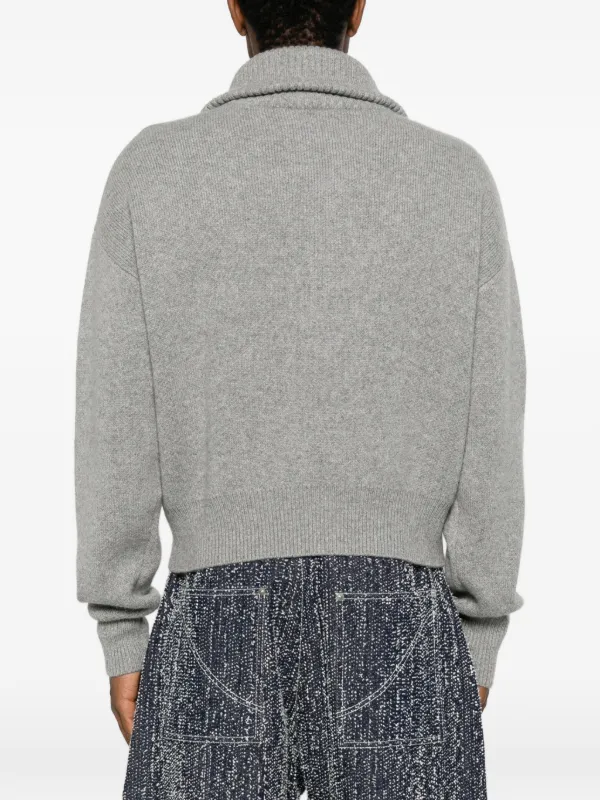Extreme Cashmere Clement spread-collar Cardigan | Grey | FARFETCH