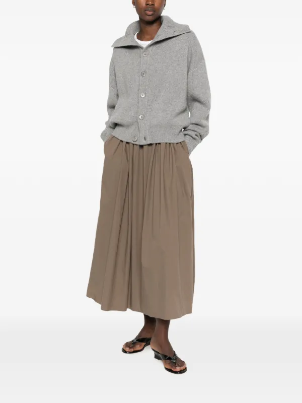 Extreme Cashmere Clement spread-collar Cardigan | Grey | FARFETCH