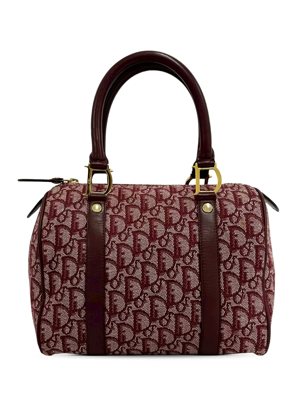 Christian Dior Pre-Owned 2000-2010 Mini Diorissimo Trotter Canvas boston bag
