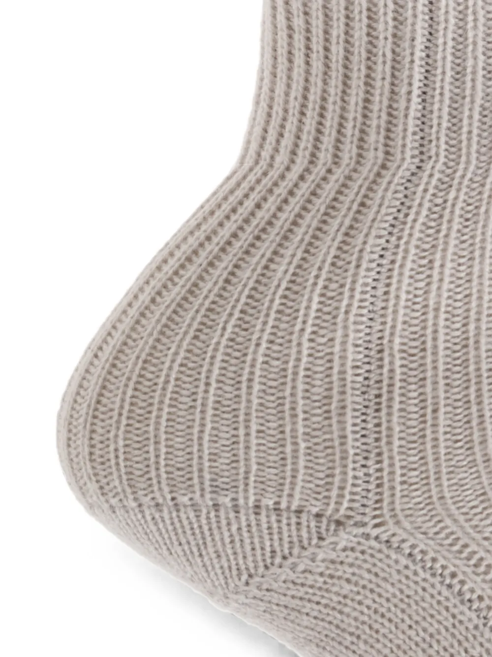 Lisa Yang Kasjmier enkelsokken Beige