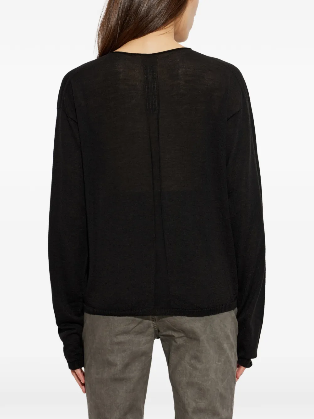 Rick Owens Tower Pull in Black, view 4