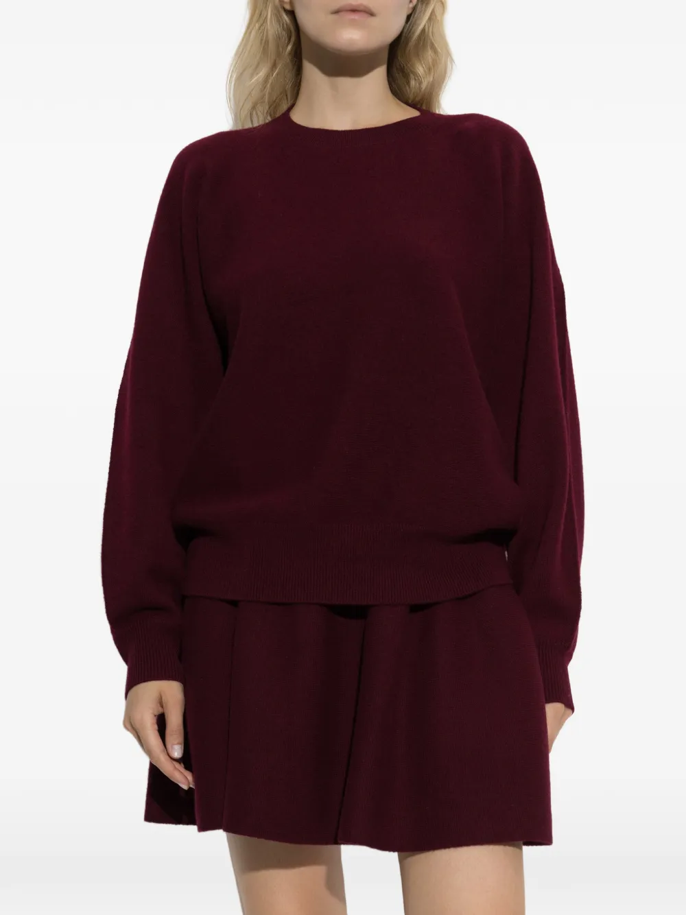 Lisa Yang Haily kasjmier trui Rood