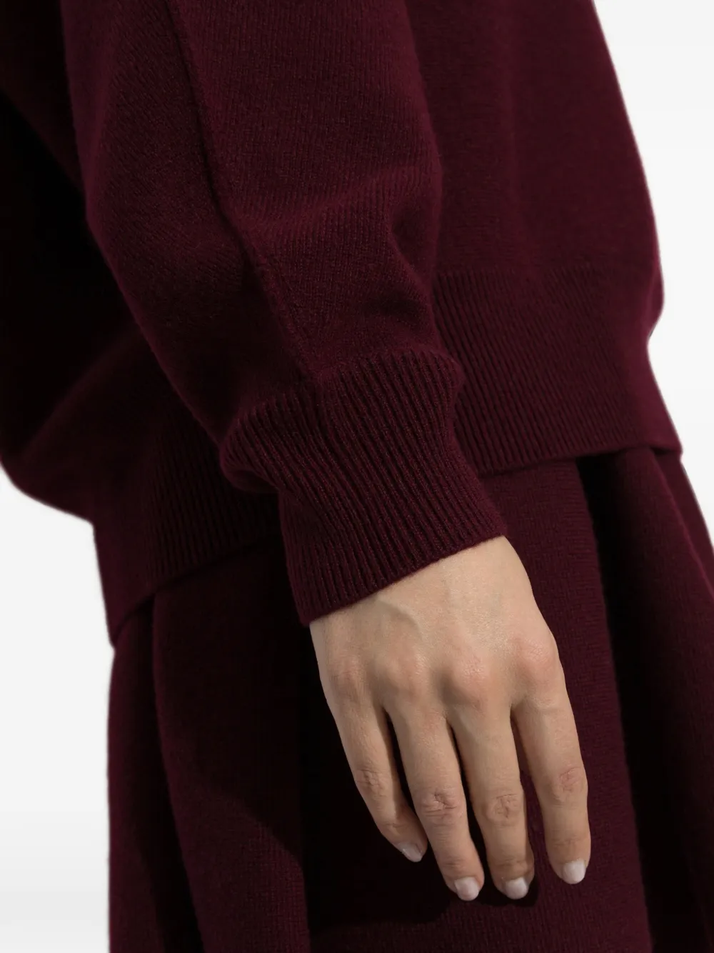 Lisa Yang Haily kasjmier trui Rood