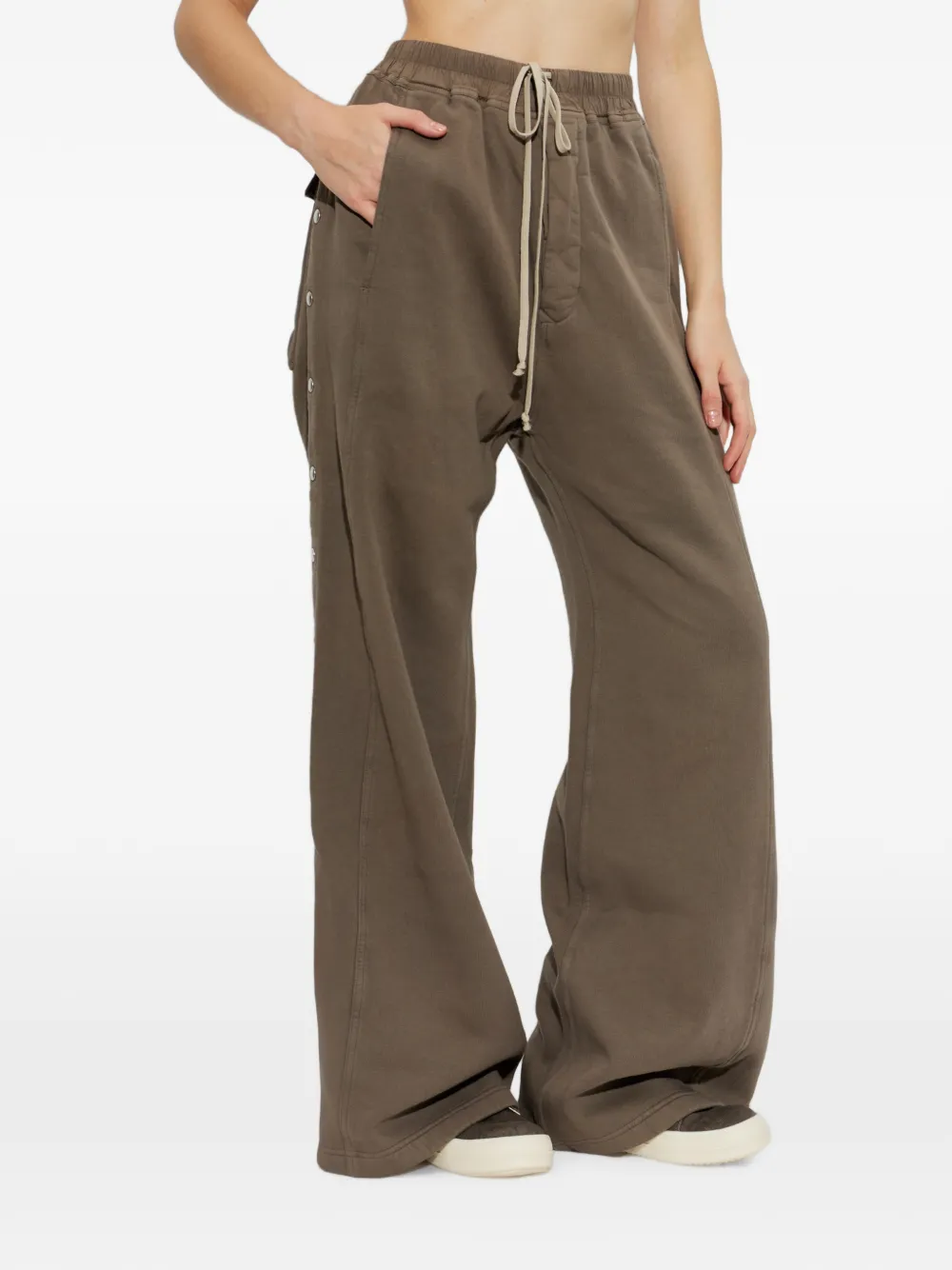 Rick Owens DRKSHDW Broek met trekkoord Bruin