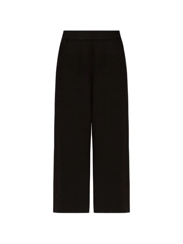 Lisa Yang Olanda Straight-leg Trousers in Brown