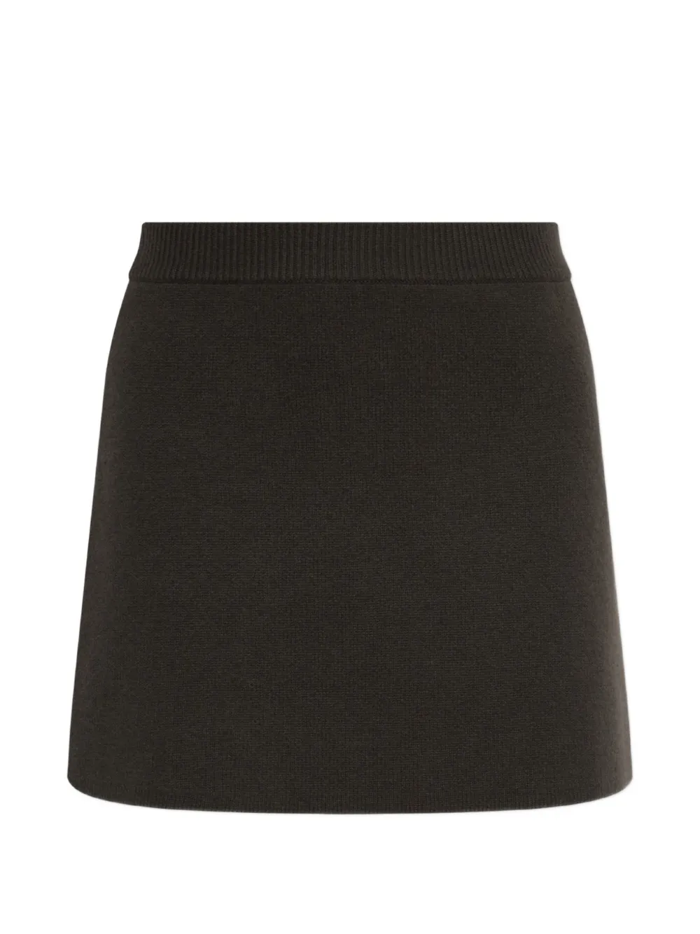 Lisa Yang Clare knitted mini skirt - Verde