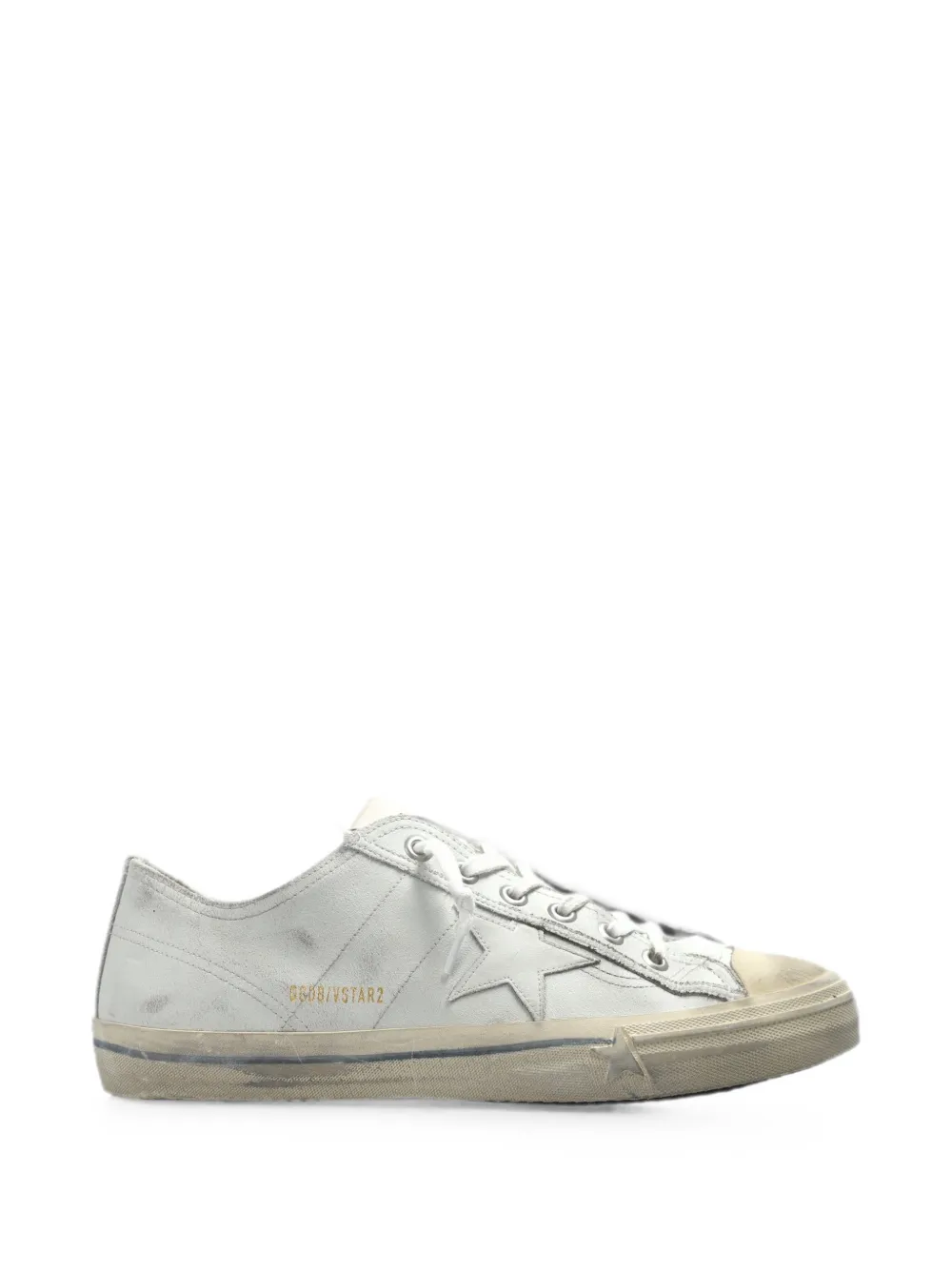 Golden Goose V-Star leather sneakers - Weiß