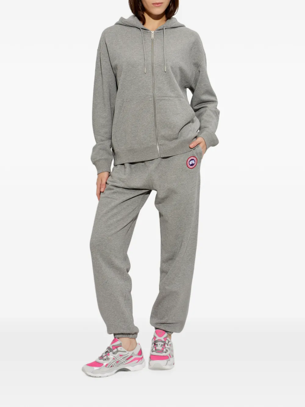 Canada Goose Wander hoodie met trekkoord en rits Grijs