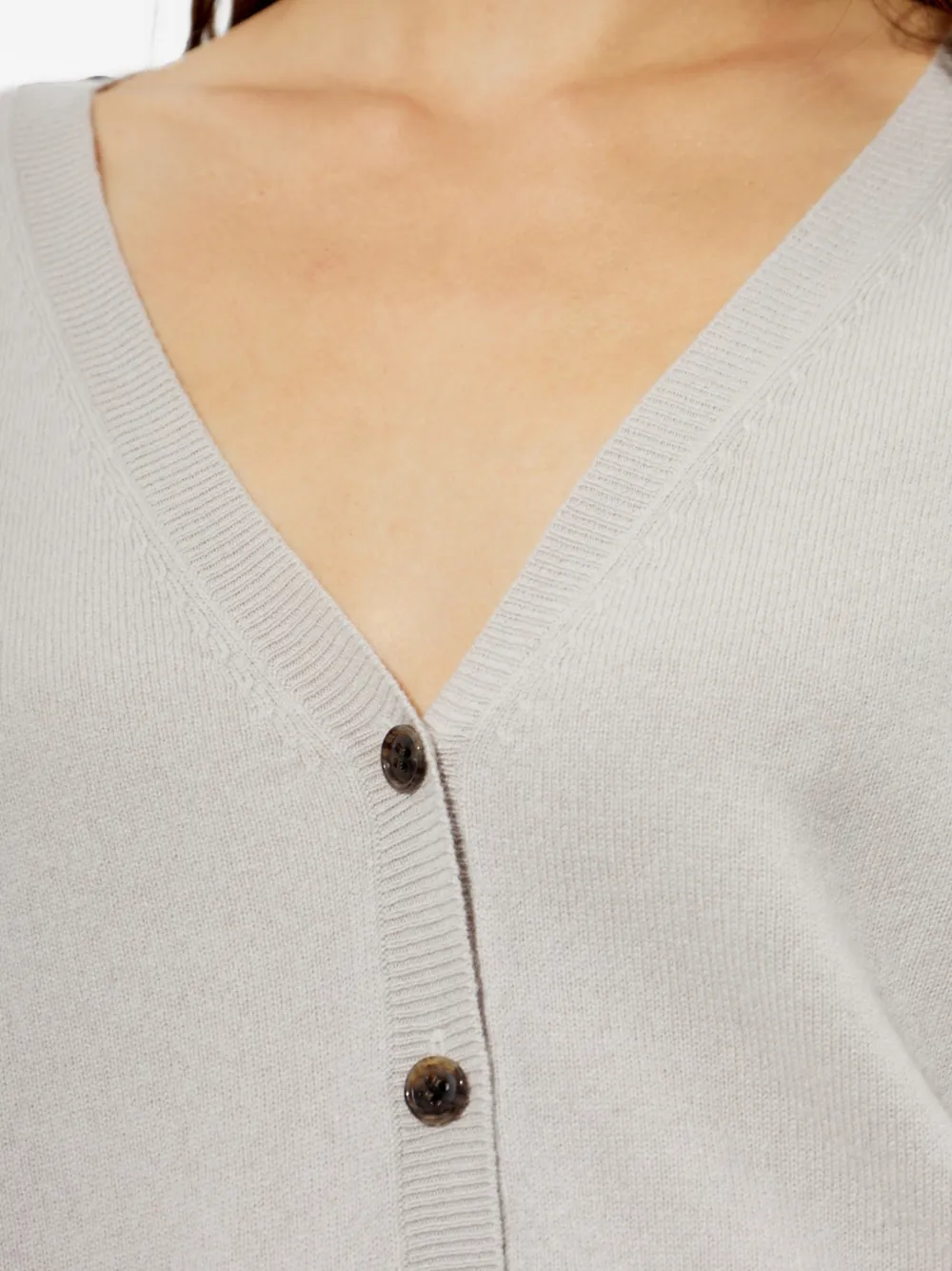 Lisa Yang Vest met V-hals Grijs