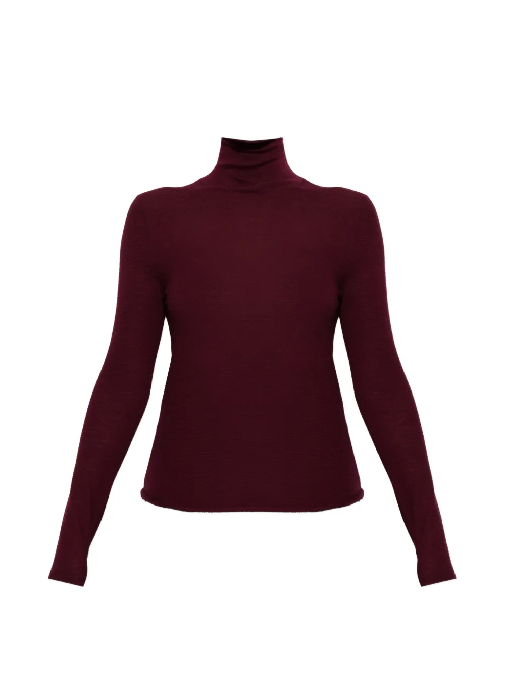 Lisa Yang Lory roll-neck sweater - Rot