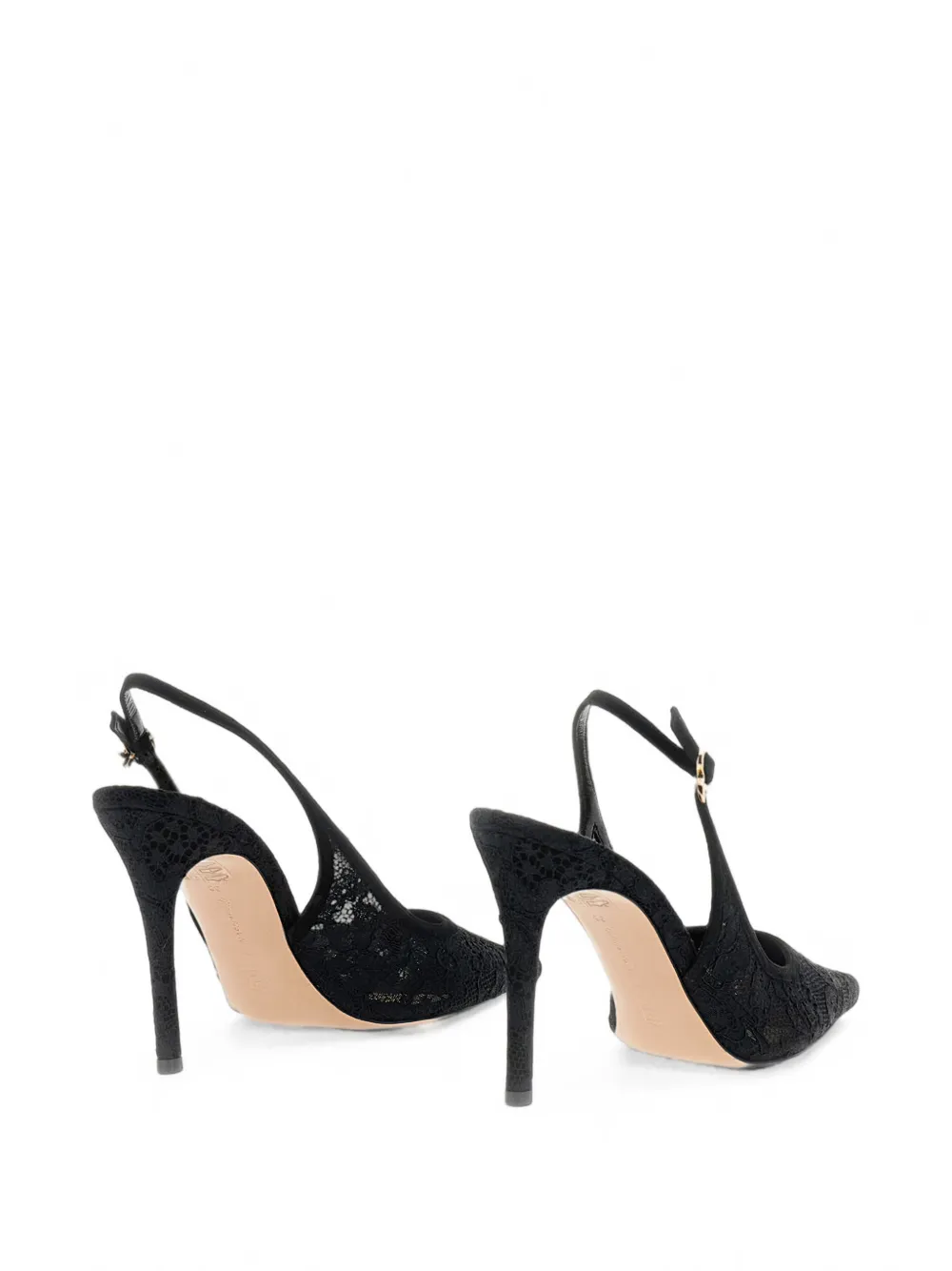 Gianvito Rossi Claudia slingback pumps Zwart