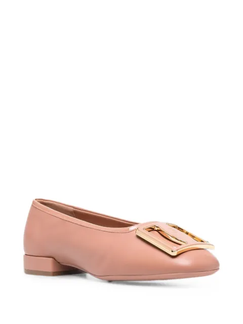 Ferragamo Myrna buckle flat pumps