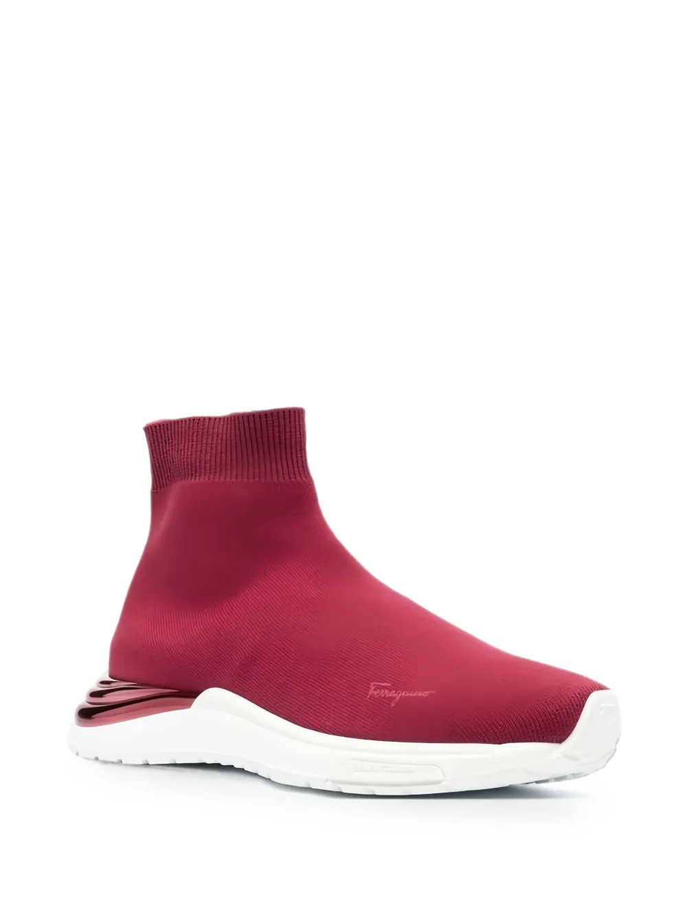 Ferragamo Ninette soksneakers Rood